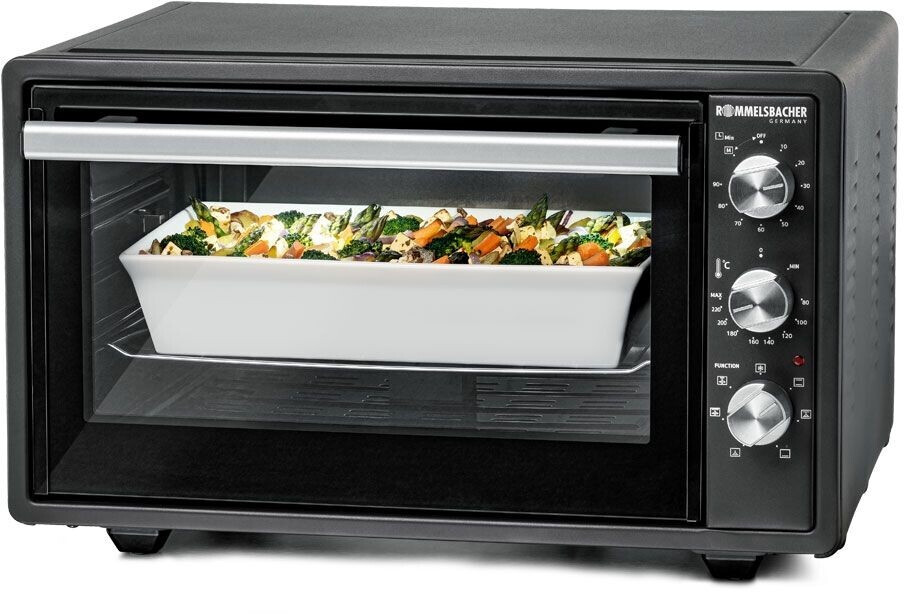 فر کوچک و گریل روملزباخر آلمان Rommelsbacher BG 1620 - فر و گریل رومیزی با ظرفیت 37 لیتر